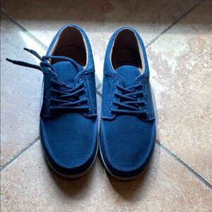 Sanuk M TKO size 11 Navy mens shoes